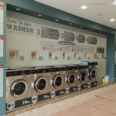 Coin Operated Laundry Shop In Kulai Jit Kin Laundry Setup