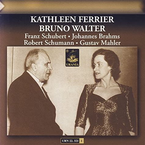 Mahler Kindertotenlieder Schubert Schumann Brahms Lieder De