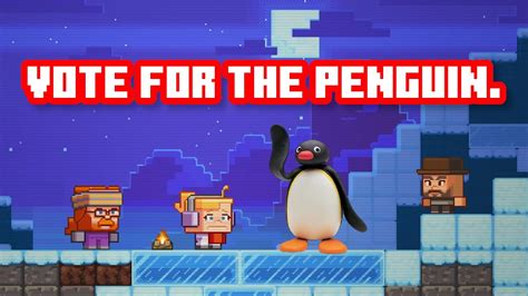 Minecraft Live Vote For The Penguin Youtube