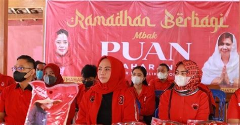 Evita Salurkan 2 379 Paket Beras Puan Maharani Di Grobogan