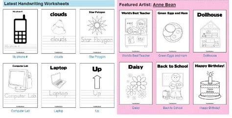 Twisty Noodles Worksheet