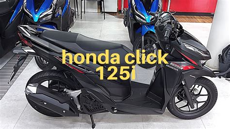 Honda Click I In Matte Black Walkaround Tour Philippines