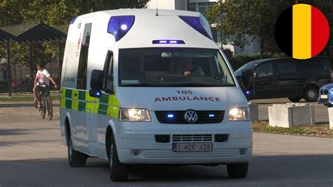 Terberg Ambulance Nieuwe Stijl Ans Ambulance Rode Kruis Vlaanderen