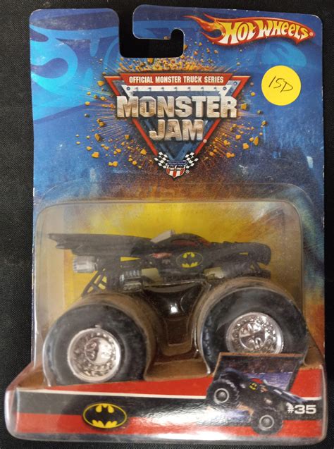 Lot 2006 Hot Wheels Monster Jam Batmobile Official Monster Truck Series