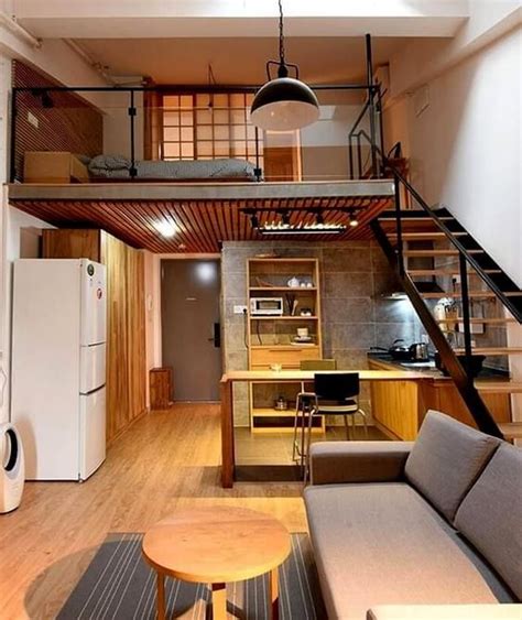 Pin By Kara On House Loft House Loft House Design Small Loft Apartments