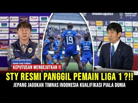 Mengejutkan Sty Resmi Panggil Pemain Lokal Liga Gabung Jepang