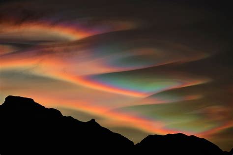 Polar stratospheric clouds (PSCs), also known as... - P.S. Art