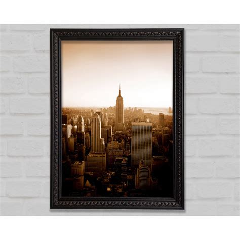 Ebern Designs Retro New York Druck Wayfair De