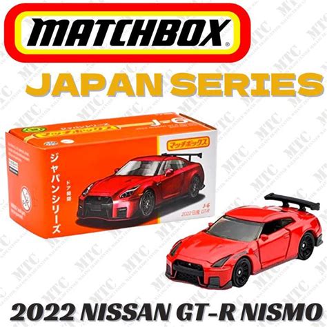 Jual Matchbox Original Japan Series 2022 Nissan Gt R Nismo Shopee Indonesia