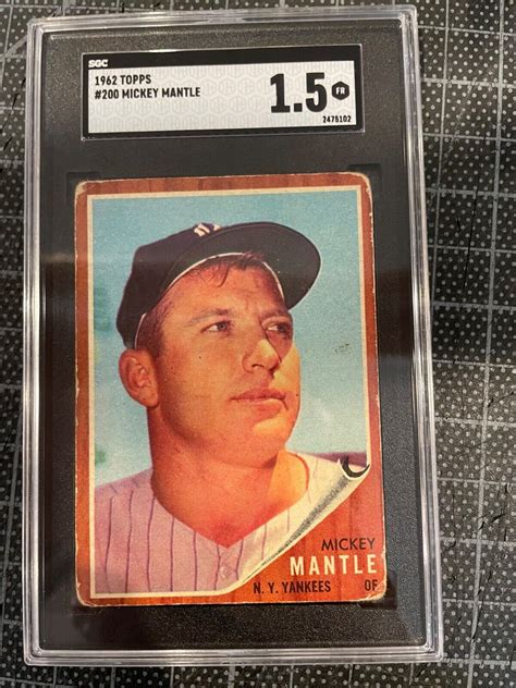 Mickey Mantle Baseball Card