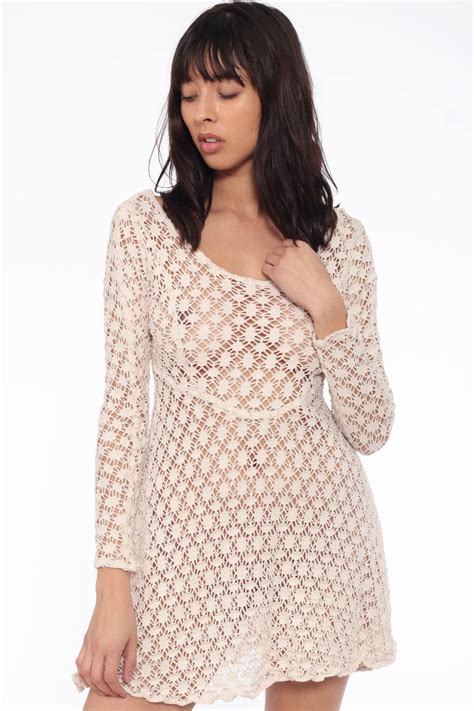 Sheer Crochet Dresses Hot Sex Picture