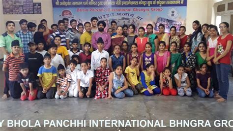 Virsa Punjab Da 2016 Summer Camp By Bhola Panchhi International Bhangra