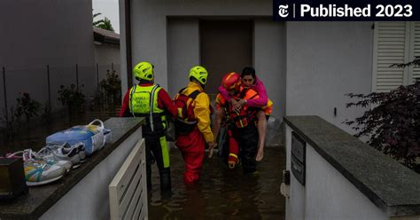 In Flood-Stricken Area of Italy, Residents Fear This Won’t Be the Last ...