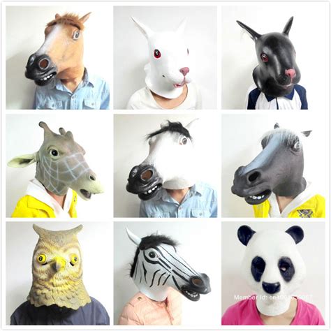 Full Head Rubber Animal Masks China Halloween Mask And Animal Mask Price