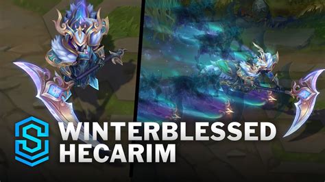 Winterblessed Hecarim Skin Spotlight Pre Release Pbe Preview