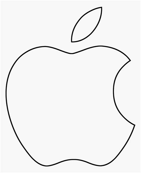 White Apple Logo Vector