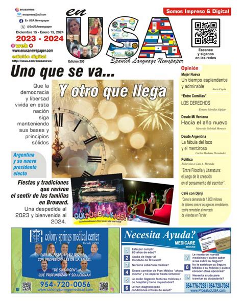 December 2023/ Diciembre 2023 by En USA Spanish-language Newspaper - Issuu