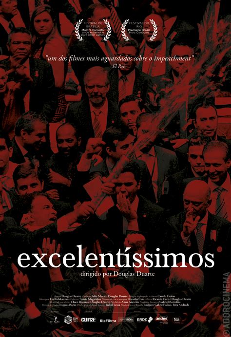 Excelentíssimos Documentário que retrata cenário político ganha pôster