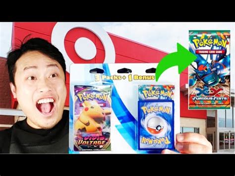 Old Pokemon Packs Found At Target XY Furious Fists Pokémon Card