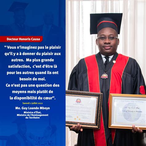 Guy Loando Mboyo On Twitter Licn Nous A D Cern Le Prix De