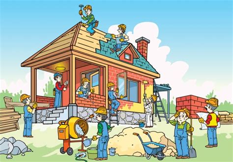 15,869 Build House Cartoon Royalty-Free Images, Stock Photos & Pictures ...