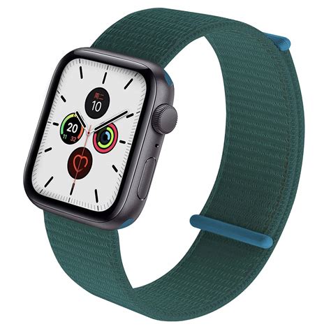 Pasek Do Zegarka Apple Watch Mm Mm Regulowany Zielony Sklep