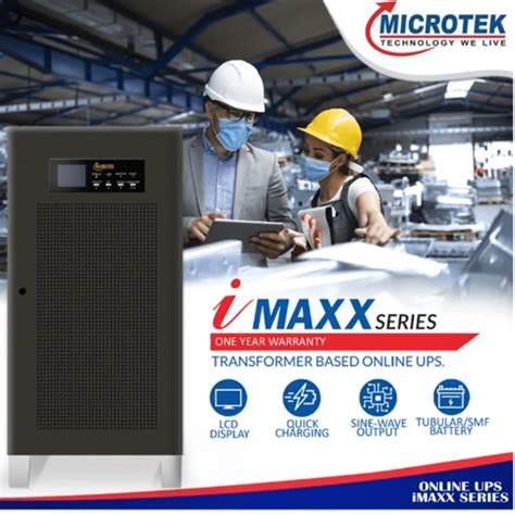 Microtek I Maxx Kva V Online Ups Phase In Phase Out For