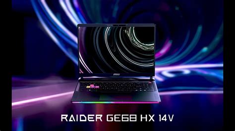 Raider GE68 HX 14V Light Em Up MSI YouTube