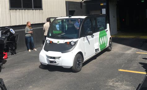 May Mobility Puts Autonomous Vehicles Into Service In Detroit