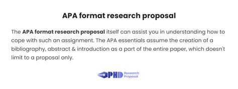 APA Research Proposal Format Essentials You Need To Know