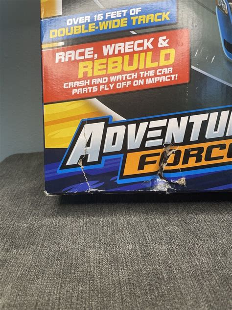 Buy Big Race Track Set Nascar Adventure Force Crash Racers Figure