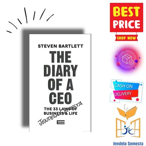 Jual The Diary Of A Ceo Steven Bartlett English Shopee Indonesia