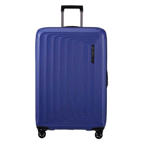 Samsonite Mala de Viagem Trolley Grande 75cm Exp NUON Azul Náutico