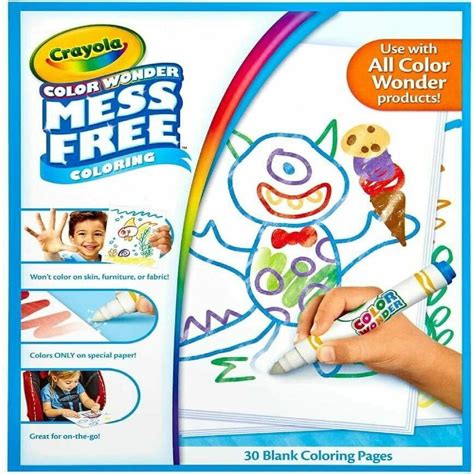 Crayola™ Color Wonder Drawing Paper 30 Sheets Crown Office Supplies