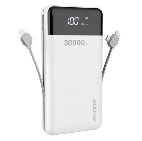 Szybki Powerbank 30000Mah 15W Kabel Lightning Dudao Sklep EMPIK