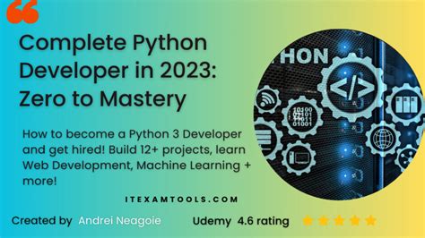 Complete Python Developer In 2023 Zero To Mastery Itexamtools