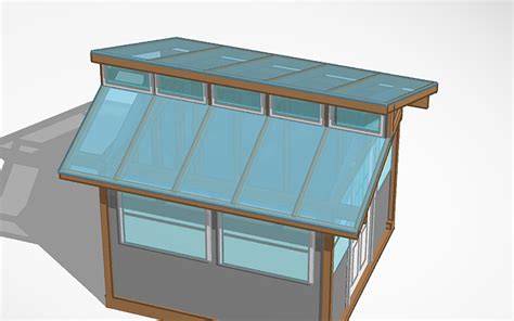 3d Design Greenhouse Tinkercad