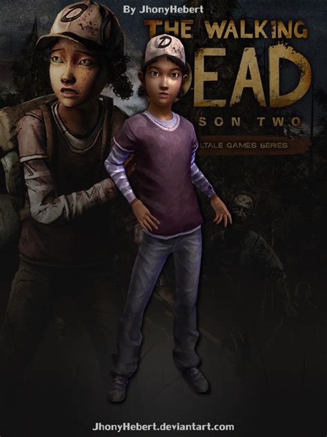 Clementine The Walking Dead Season 2 By Jhonyhebert On Deviantart