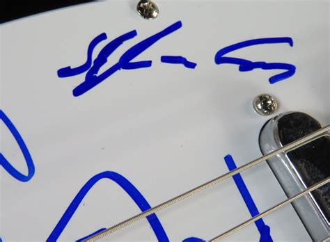 Charitybuzz Sex Pistols Signed Electric Guitar And Pickguard