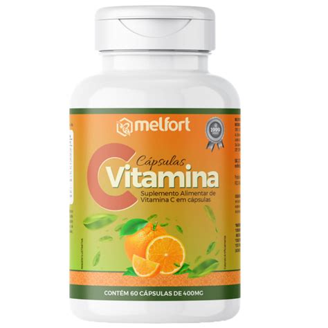 Suplemento De Vitamina C Mg C Psulas Imunidade Shopee Brasil