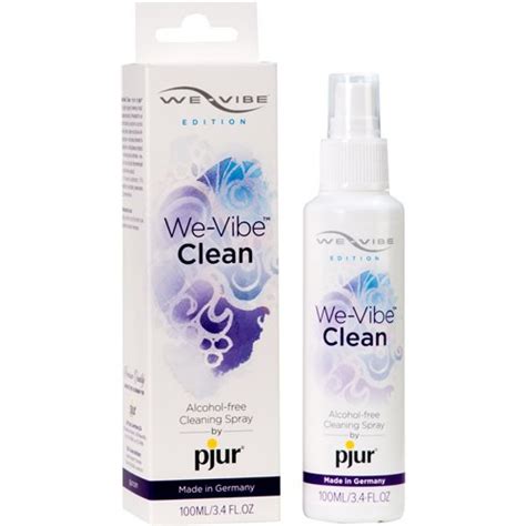 Sex Toys 1hr Delivery We Vibe Alcohol Free Cleaning Spray 34 Oz