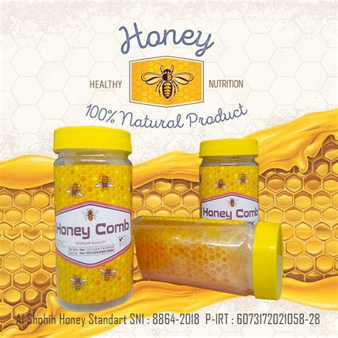 Jual Madu Sarang Asli Gr Honey Comb Original Premium Quality