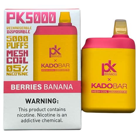 Berries Banana Pk Brands X Kado Bar Pk5000