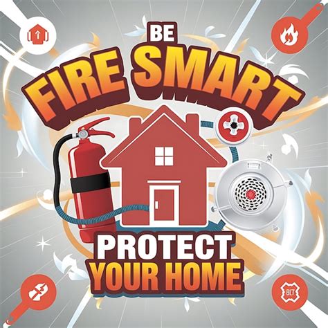 National Fire Prevention Month October Awareness Graphic For Fire