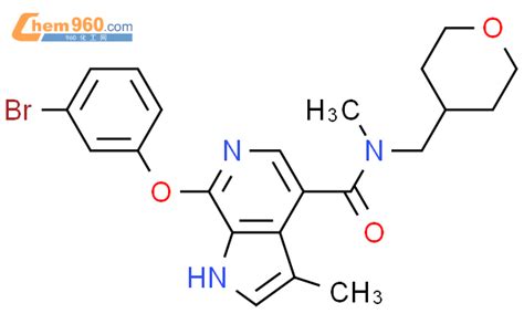 925917 96 0 1H Pyrrolo 2 3 C Pyridine 4 Carboxamide 7 3 Bromophenoxy