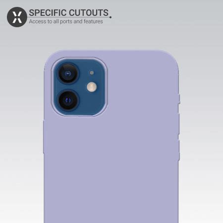 Olixar Soft Silicone Iphone Case Purple