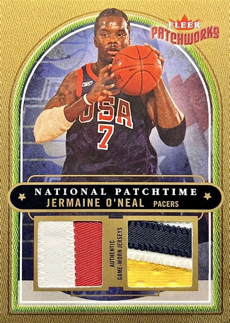 2003 04 Fleer Patchworks National Patchtime Jerseys USA NB Flickr