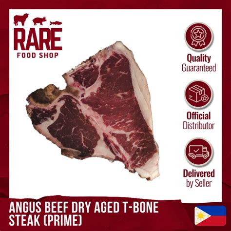 Angus Beef Dry Aged T Bone Steak Prime Steak 350 400G Lazada PH