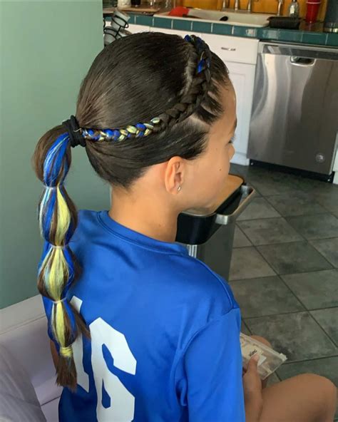 30+ Cute And Practical Softball Hairstyles