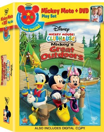 Mickey Mouse Clubhouse Mickey S Great Outdoors On DVD May 24